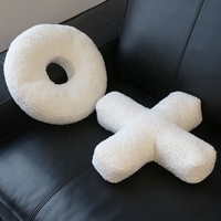 Coussin circulaire décoratif à personnaliser, 50 pièces, en forme de cercle amusant, pour canapé, en forme de bœuf, pour la maison