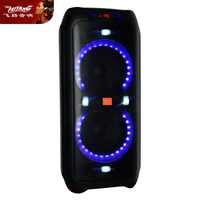 Radio double 8 pouces Feiyang fête charge Blue Dent Usb chariot TV karaoké jardin MOBILE étanche Flip DJ Audio haut-parleur
