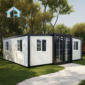 Casa Prefabbricata Personalizzata in Container Espandibile, Struttura in Acciaio, Casa Pieghevole Prefabbricata per Costruzioni Immobiliari - Product Image 1