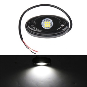 OVOVS Autres accessoires d'éclairage de voiture Lumières de roche à 9 LED blanc pur pour camion tout-terrain RV <span class=keywords><strong>Camper</strong></span> - Product Image 3