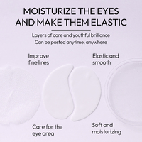 Peau sèche Rides Cernes Soins de la peau coréens Patchs pour les yeux Peptide Collagène Hydrogel Patches pour les yeux Coréen