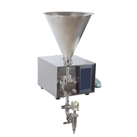 Machine de remplissage de liquides semi-automatique TODF-100HQ, machine de remplissage de bouteilles à tête unique avec trémie de 10 L