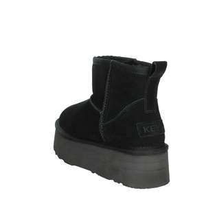 Botines de Mujer con Tacón Bajo K-10281 Negros, Altura del Tacón 38 - Product Image 2
