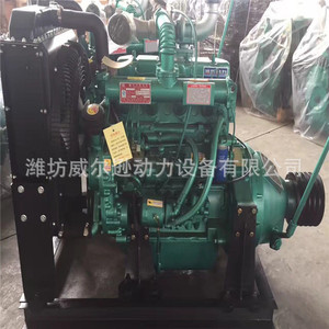 เครื่องยนต์ดีเซล Weifang สี่สูบ รุ่น R4108ZP 100 แรงม้า ระบายความร้อนด้วยน้ำ สตาร์ทไฟฟ้า สำหรับเครื่องบด เครื่องบดละเอียด และเครื่องอัดอากาศ - Product Image 5