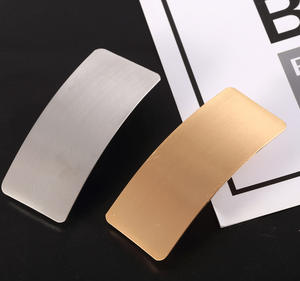 Accessoires de <span class=keywords><strong>cheveux</strong></span> de mode pinces à <span class=keywords><strong>cheveux</strong></span> en métal surface lisse barrettes de <span class=keywords><strong>cheveux</strong></span> femmes alliage barrettes élégantes - Product Image 4