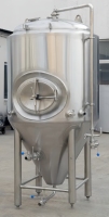 Fermenteur conique 100L 200L 300L 500L 1000L, équipement de brassage de bière, équipement de brasserie artisanale, cuve de fermentation en acier inoxydable