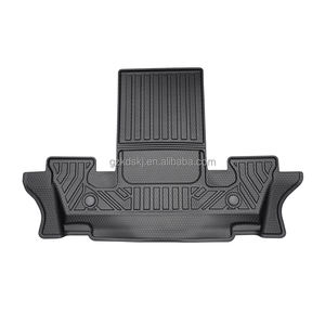 พรมปูพื้นรถยนต์ดีไซน์ใหม่ 3 มิติ กันลื่น กันน้ำ วัสดุ TPE สำหรับรถยนต์ฟอร์ด เอ็กซ์พลอเรอร์ 3.0L Platinum 4WD 6 ที่นั่ง ปี 2020 - Product Image 5