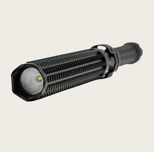 Super calidad oro negro largo mano antorcha extendida zoom LED linterna táctica - Product Image 6