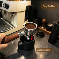 Support universel pour porte-filtre à expresso 51mm 53mm 58mm, base en silicone pour tamper, station de tamping stable pour barista à domicile et bar à café