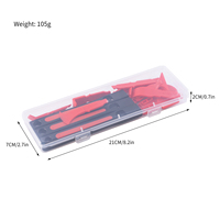 Kit de 7 raclettes et grattoirs pour film de voiture, application de vinyle automobile, directement de l'usine