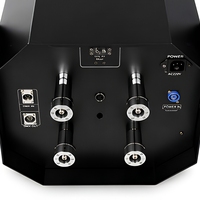 Canon à colonne de gaz CO2 à quatre têtes avec contrôle DMX512, construction métallique, alimentation CA