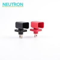 Terminales NEUTRON, M8 M10 M12, para Aplicaciones de Trabajo Pesado, Recubiertos en Rojo y Negro