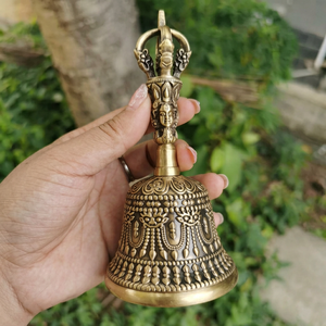 Fabricación de Campanas Dorje Tibetanas con Molde Personalizado OEM – Fundición de Latón de Precisión y Personalización de Acabados para Marcas de Marca Privada - Product Image 1