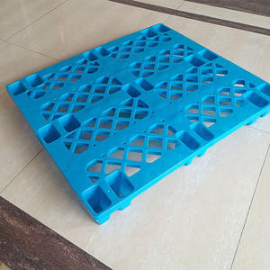 Palette bon marché pour chariot élévateur à fourche Plancher d'entrepôt Empilage de cargaison étanche à l'humidité Palette en plastique de qualité industrielle - Product Image 2