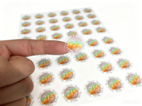 SUXIN 10 Warna Label 3500 PCS Stiker Titik Berwarna-warni Bulat Perekat Sendiri untuk Lilin (Dapat Disesuaikan)
