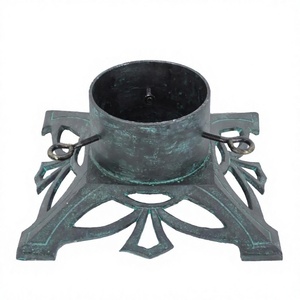 Floor Display Antique Christmas <b>Tree</b> <b>Stand</b> Metal Crafts Decorative <b>Tree</b> <b>Stand</b> Hot Selling Metal Indoor Home Display <b>Tree</b> Holder - Product Image 1