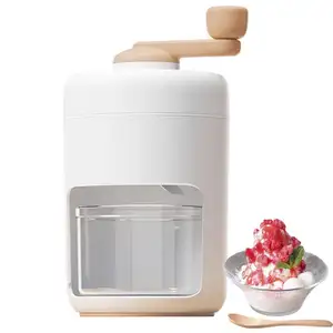 Manuel buz buz küp kalıp ile kırma makinesi taşınabilir buz tıraş makinesi ayrılabilir kolay temizlenebilir mutfak malzemeleri