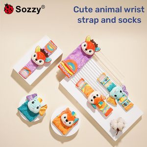 Calcetines <span class=keywords><strong>de</strong></span> Animales Lindos <span class=keywords><strong>de</strong></span> Nuevo Diseño Sozzy para Bebés y Niños, Juguetes <span class=keywords><strong>de</strong></span> Sonajero, Sonajero <span class=keywords><strong>de</strong></span> Muñeca y Calcetines <span class=keywords><strong>de</strong></span> Pie - Product Image 3
