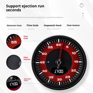 Para cronómetro Compass 718 para 911 Panamera Macan OLIVER, decoración de reloj de salpicadero modificado con función de lanzamiento - Product Image 4