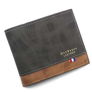 Cartera Corta de Cuero PU para Hombre 2025, Cartera Casual Masculina, Cartera para <span class=keywords><strong>Adolescentes</strong></span>, Tarjetero, Monedero, Bolsillo para Monedas, Cartera para Hombre - Product Image 5