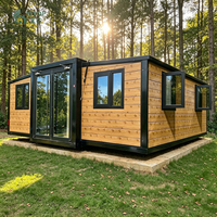 Maison modulaire préfabriquée YITOP 20 pieds 40 pieds, 2 ou 3 chambres, maison mobile pliable, mini-maison de luxe, maison conteneur extensible préfabriquée