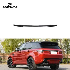  Cadre de porte arrière en Fiber de carbone L494, garniture, moulage, becquet, pour Land Rover Range Rover Sport utilitaire 4 portes 2014 — 2020, 4 pièces