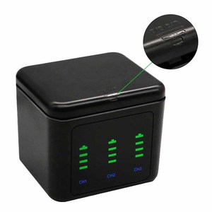 Boîtier de charge USB à 3 emplacements pour batteries <span class=keywords><strong>GoPro</strong></span> Hero 13 12 11 10 9 <span class=keywords><strong>8</strong></span>, compatible avec les batteries Li-ion Enduro HERO 12 11 10 9 <span class=keywords><strong>8</strong></span> - Product Image 6