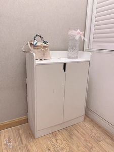 Meuble à chaussures <span class=keywords><strong>d</strong></span>'entrée classé, simple, style nordique, pour porche, balcon, avec rangement surélevé - Product Image 2