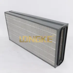 300Pa Filter Panel datar resistensi awal untuk Turbin Gas filter Inlet udara 02 DX