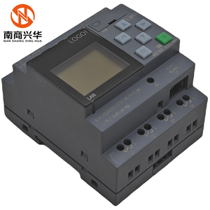 New Original 6ED1052-1MD00-0BA8 PLC Controller Logic Module Display PS/I/O: 12/24VDC/relay 8 DI (4AI)/4DO Memory 400 Blocks - Product Image 3
