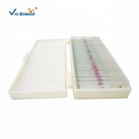 50 Animal Slide Kit Zoology Microscope Prepared Slides Entomology Prepared Slides