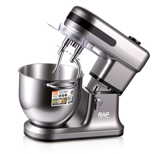 Batidora de Pedestal RAF de 2200W con Tazón de Acero Inoxidable de 10L, 12 Velocidades, Control Antisalpicaduras y Pantalla Táctil para Repostería Casera - Product Image 2