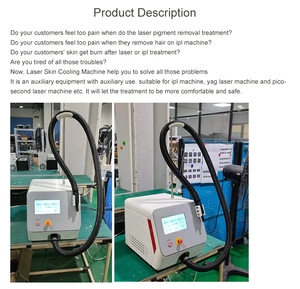 Nuevo Sistema de Enfriamiento de Piel por Aire Frío CL10 2026‑20 ℃   Equipo auxiliar de salón para alivio del dolor con láser de viento de 9 velocidades, disponible para OEM - Product Image 4