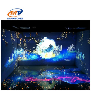 3D nhập vai chiếu tương tác trò chơi video trải nghiệm 360 hang động nghệ thuật phòng tăng cường thực tế Lập Bản Đồ Màn hình hiển thị sự kiện - Product Image 2