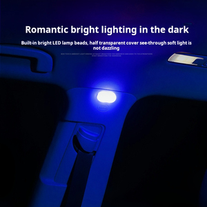 Yosovlamp ไฟ LED ขนาดเล็กสัมผัสบรรยากาศตกแต่งรถไม่มีสายไฟปรับเปลี่ยนสี USB สำหรับกอล์ฟในทางกลับกันเมือง Tucson-ใหม่ - Product Image 4