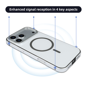 Funda de teléfono móvil de aluminio de alta calidad, resistente a caídas, con anillo magnético, compatible con iPhone 17 - Product Image 6