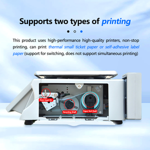 SHW-TMF 15kg <span class=keywords><strong>30kg</strong></span> có thể gập lại in nhãn có trọng lượng quy mô mã vạch kỹ thuật số Giá máy tính quy mô trọng lượng - Product Image 3