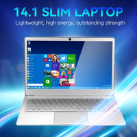 Nouveau modèle 2026 – Ordinateur portable 14,1 pouces TN, processeur Intel 2,44 GHz 4 cœurs, 6+128 Go SSD, Netbook en plastique OEM, sans fil, Windows 10, idéal pour enfants