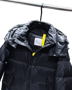 Veste matelassée à capuche bleue pour homme - Vente chaude - Manteau d'hiver chaud et tendance, vêtement d'extérieur essentiel pour le streetwear - Product Image 6