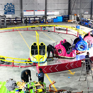 Thrilling 16 Seats Amusement Rides for Children Park Rollercoaster Small Track Shuttle Ride Roller Coaster Train - Product Image 1