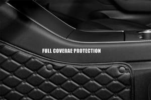 Para <span class=keywords><strong>Toyota</strong></span> Modelo 3 X5 Hiace-alfombrillas de cuero de coche 5D/7D de doble capa con logotipo OEM/ODM impermeable duradero antideslizante para coche - Product Image 2