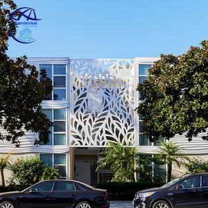 الألومنيوم مثقب واجهة الألومنيوم مثقبة 3d الكسوة المعدنية الألومنيوم المباني - Product Image 6