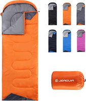 Sac de couchage rectangulaire léger et imperméable pour adultes, filles, garçons et hommes, adapté aux 3 saisons, pour le camping, la randonnée, les voyages en plein air et la chasse