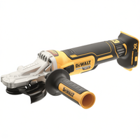 Meuleuse d'angle DeWalt 18V sans fil 4-1/2 pouces Moteur sans balais à vitesse variable avec poignée latérale