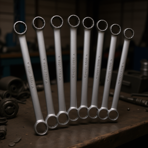 ชุดประแจปลายเปิดคู่ 8 ชิ้น เมตริก 6 ถึง 19 มม. สำหรับซ่อมยานยนต์ - Product Image 1