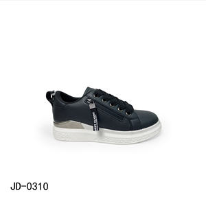 Zapatos planos para caminar, <span class=keywords><strong>zapatillas</strong></span> <span class=keywords><strong>de</strong></span> <span class=keywords><strong>deporte</strong></span> con cordones <span class=keywords><strong>de</strong></span> moda superior <span class=keywords><strong>de</strong></span> PU, comodidad suave, decoración con cremallera, zapatos informales para mujer - Product Image 6