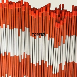 Fiberglass Reinforced <b>Plastic</b> Reflective Snow Stakes - Product Image 2