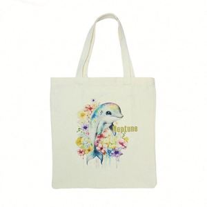 Bolsos de Mano de Lona y Algodón al por Mayor, Bolsos de Hombro Casuales de Moda, Bolsos de Gran Capacidad para Mujer - Product Image 3