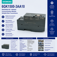 Controlador PLC Original SIM Nuevo 6GK1500-3AA10 para Control Industrial y Programación PLC con Comunicación Modbus