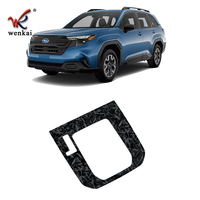 Console centrale panneau de changement de vitesse superposition couverture garniture ABS voiture intérieur accessoires LHD pour Subaru Forester 2025